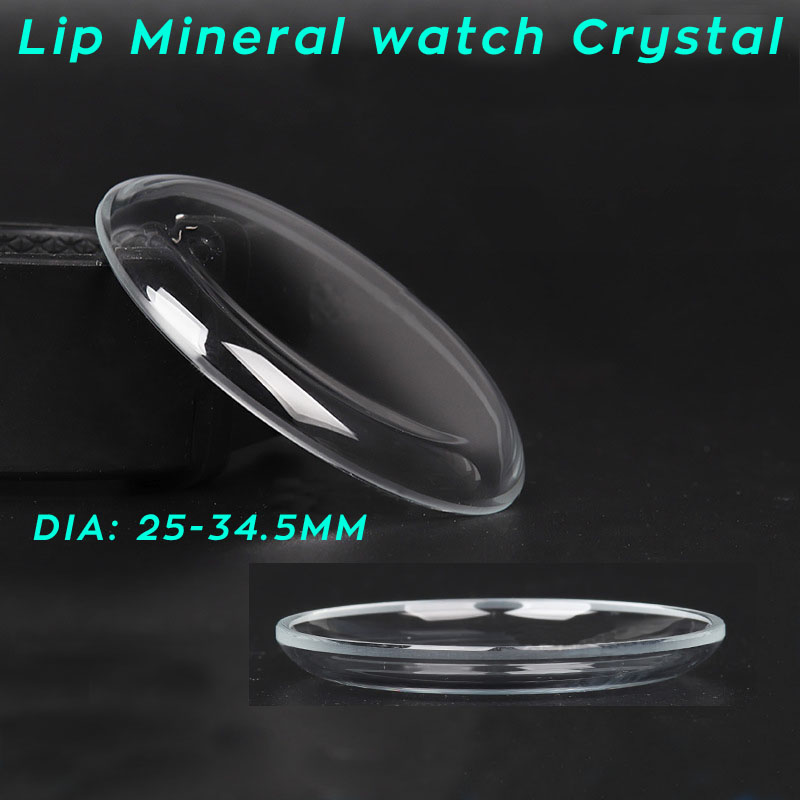 Vintage Watch Crystal - Deckelförmiger, hochgewölbter Uhrenkristall, rund, AR-Beschichtung, Mineral-Uhrenglas,