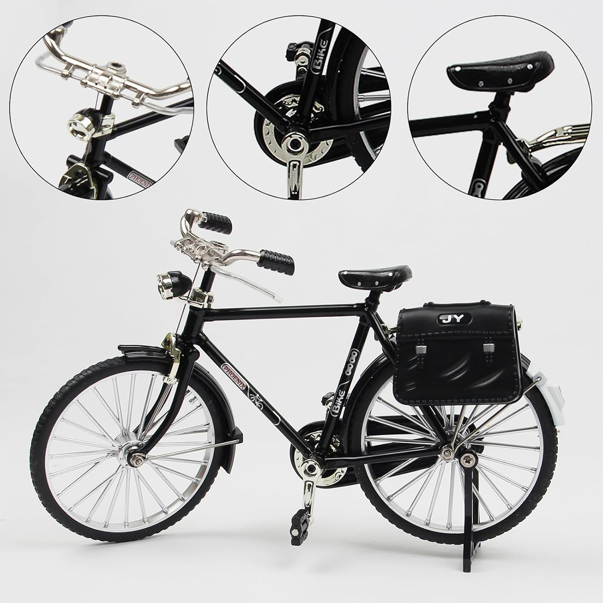 Vintage Collectible Ornaments - Retro-Fahrradmodell aus Legierung, Vintage-Klassiker als Schreibtisch-Dekoration