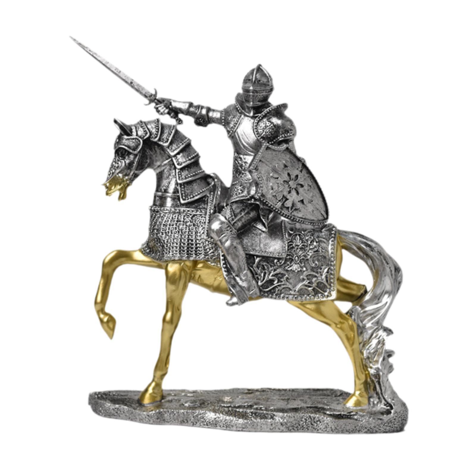Ritterpferd-Statue, Retro-Vint – Vintage Collectible Ornaments Bewertung und Preis