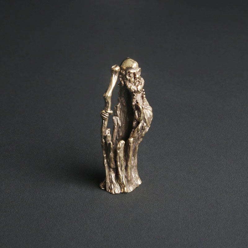 Vintage Messing Zen-Meister Dh – Vintage Collectible Ornaments Bewertung und Preis