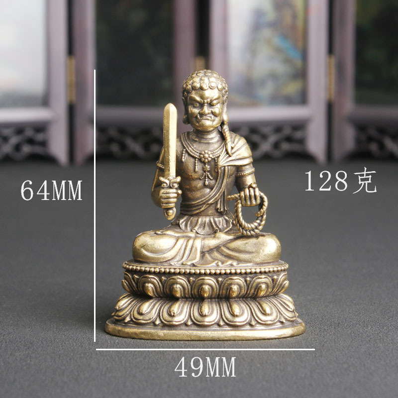 Vintage Messing Fudo Myoo Budd – Vintage Collectible Ornaments Bewertung und Preis