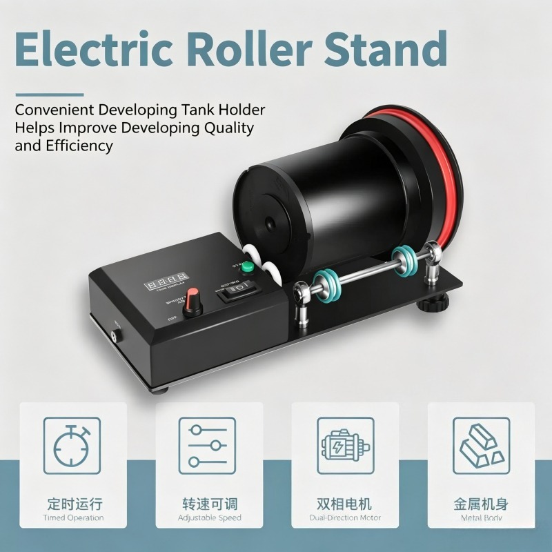 Elektrische Rollwaschhalterung – Photo Develop Tank Bewertung und Preis