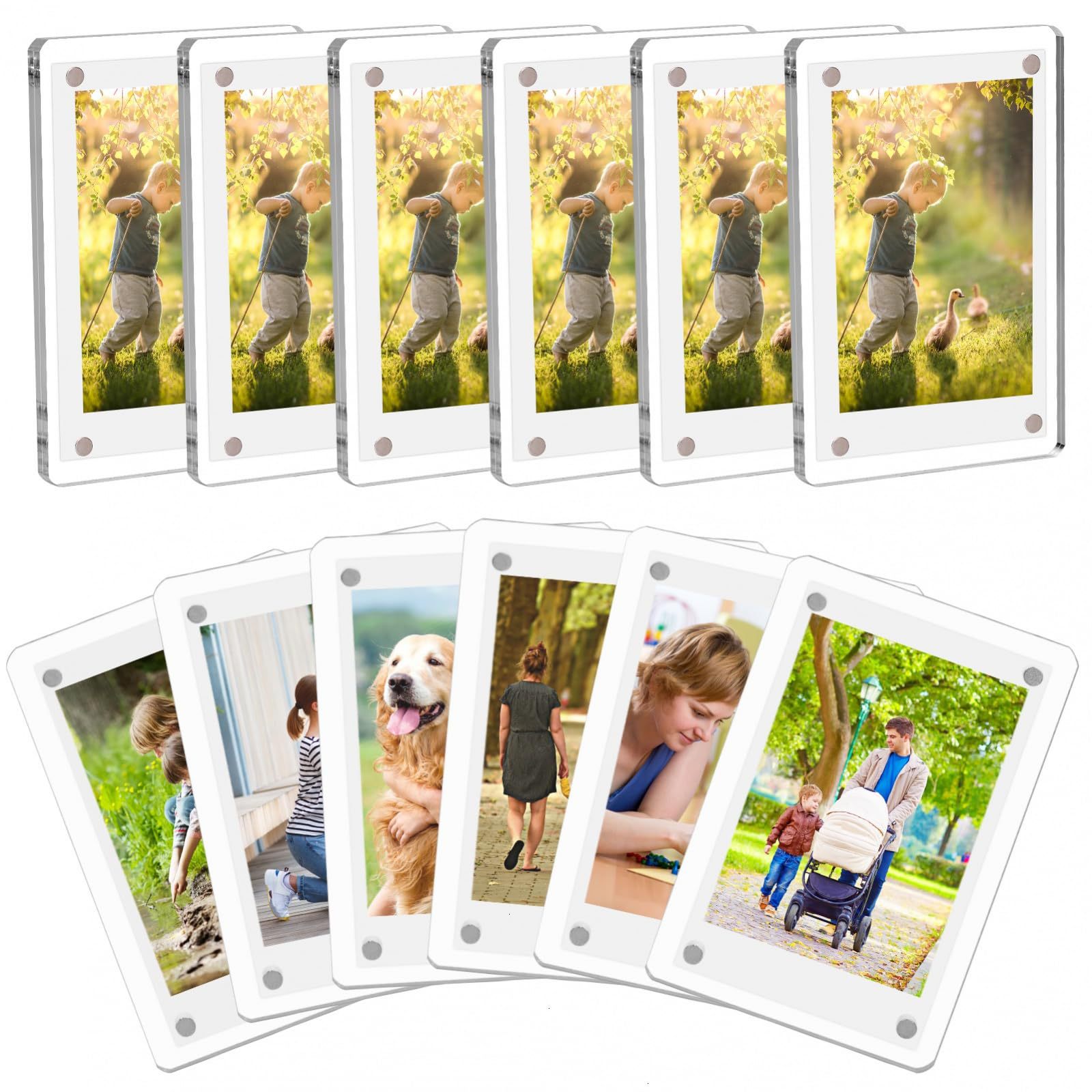 1–10 Stück 7,6 cm großer Acryl – Instant Film Pack Bewertung und Preis